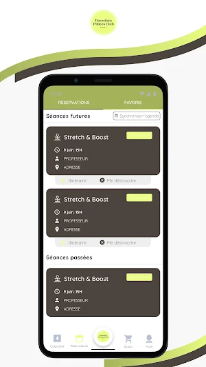 Paradisio Pilates Club﻿ Screenshot 2