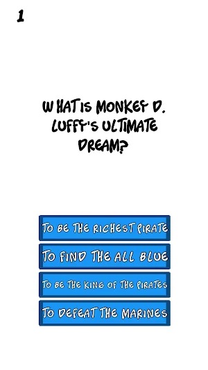 One Piece Quiz Screenshot 0
