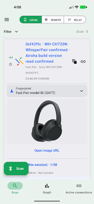 BLESPloit Screenshot 2