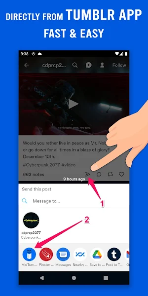 Download Video for Tumblr - Video Photo GIF saver Screenshot 0