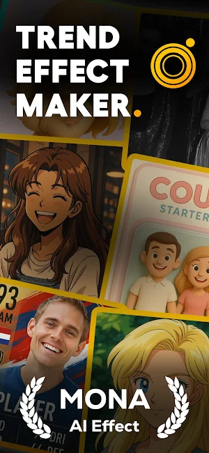 Mona AI: Cartoon & Anime Maker Screenshot 0