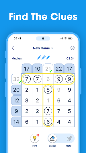 Sum of Numbers - Math Games Screenshot 0