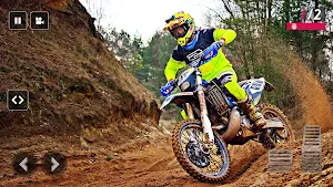 Dirt Bike Race Motocross Games Screenshot 1