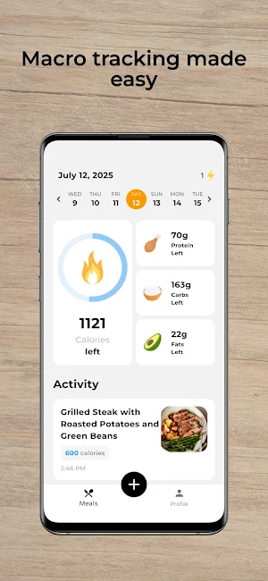 MacroIQ: Food tracker, Cal AI Screenshot 0
