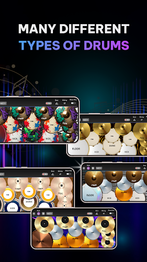Real Drum Kit – Learn & Play Screenshot 3