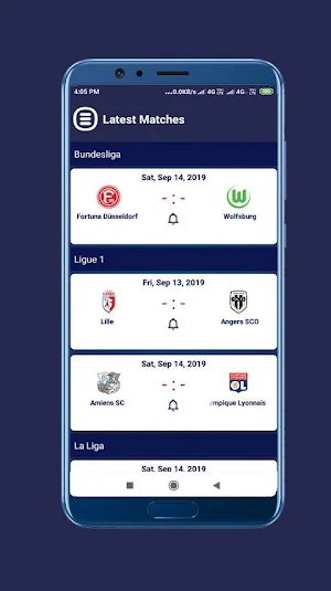 World Football LiveScore Screenshot 2