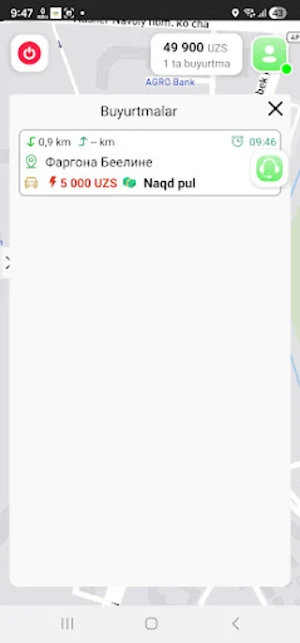 Nur Taxi (Driver) Screenshot 2