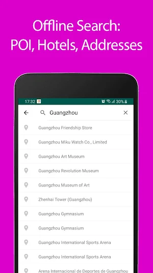 Guangzhou Offline Map and Travel Guide Screenshot 2