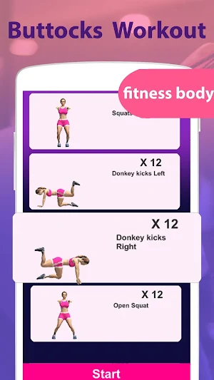 30 Day squat challenge, Workout exercise for women Screenshot 2