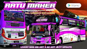 Mod Bussid Telolet Ratu Maher Screenshot 0