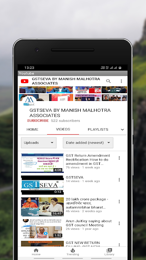 GSTSEVA - GST APP-  Notificati Screenshot 2