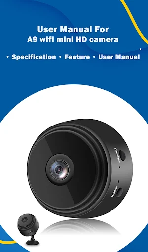 A9 wifi mini HD camera Guide Screenshot 0