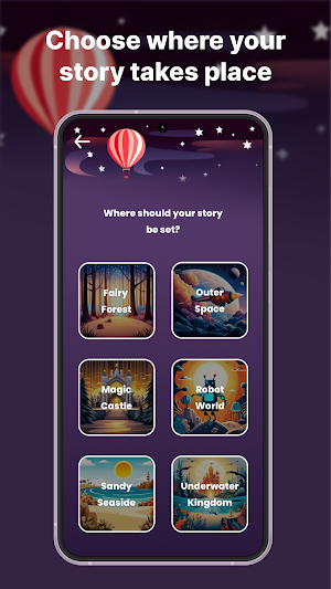 Magic Bookshelf: AI Stories Screenshot 1