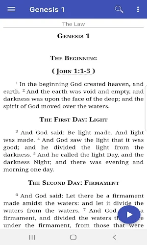 Douay-Rheims Bible with audio (Trial Version) Screenshot 0