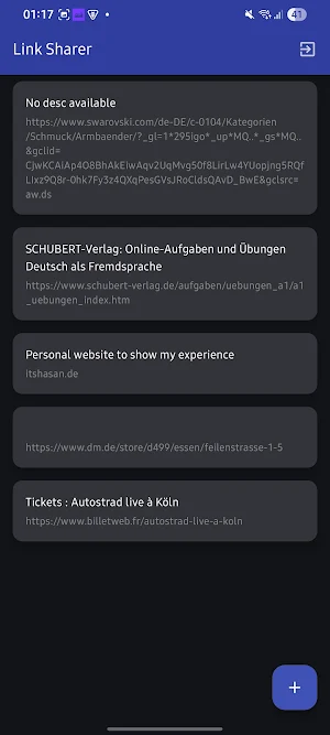 Link Sharer - Send links to TV Screenshot 1
