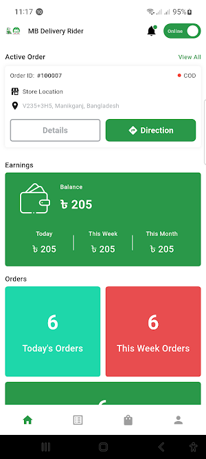 MB Delivery Rider Screenshot 3