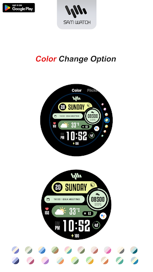 SamWatch Color F Screenshot 3