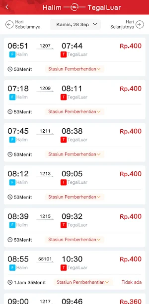 Whoosh - Kereta Cepat Screenshot 1