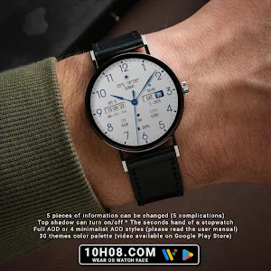 Watch face 10h08.com #132 Screenshot 0