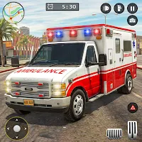 Ambulance Driving Rescue Games