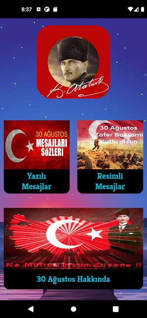 30 Ağustos Zafer Bayramı Screenshot 0
