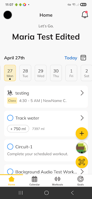 Dynamic Fitness Company Screenshot 1