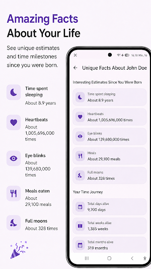 Age Calculator: Birth Tracker Screenshot 2