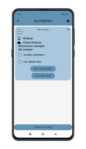 SyncMyFiles - Autosync App Screenshot 2