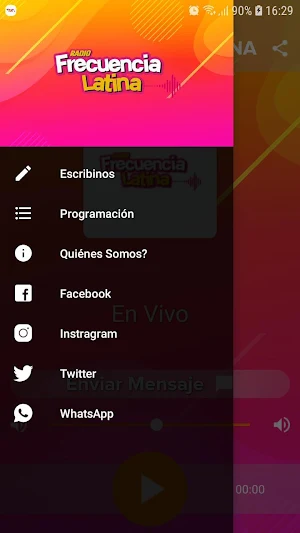 Frecuencia Latina Screenshot 1