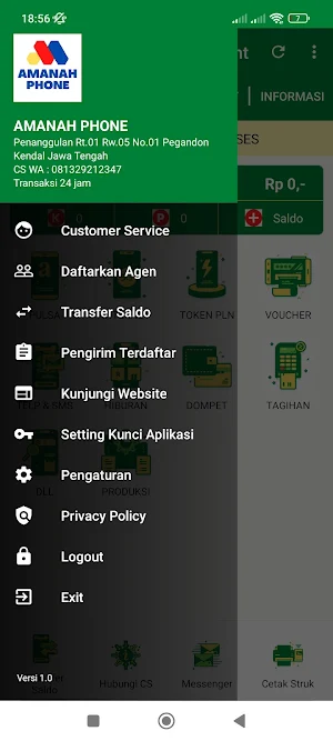 Amanah Phone Screenshot 0