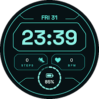 Cyber Glow Watch Face