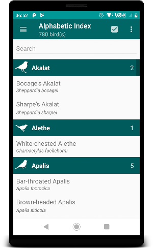 Birds of Zambia Screenshot 1