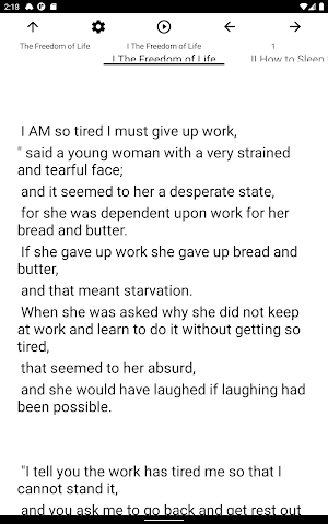 Book, The Freedom of Life Screenshot 3