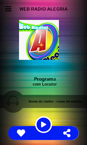 WEB RADIO ALEGRIA Screenshot 1