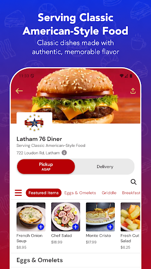 Latham 76 Diner Screenshot 1