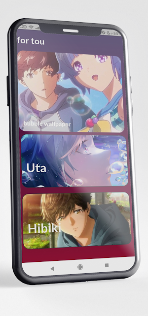 Bubble Anime Wallpaper Screenshot 0