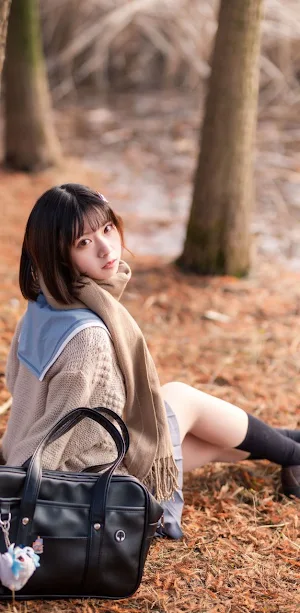 Japanese Sweet Girl Wallpaper Screenshot 0