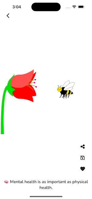 Animated Flowers & Advice Screenshot 1