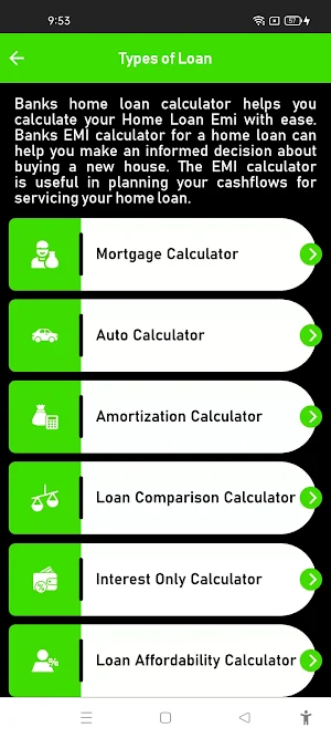 LoanTap - EMI Calculator Screenshot 1