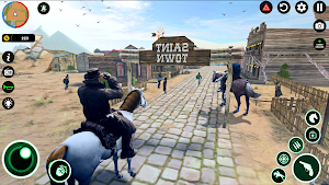 Western Cowboy Game Horse Ride Screenshot 3
