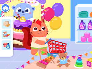 Supermarket Kids Shopping Game Screenshot 0