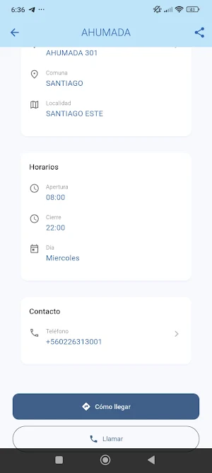 Farmacias de Turno - Chile Screenshot 3