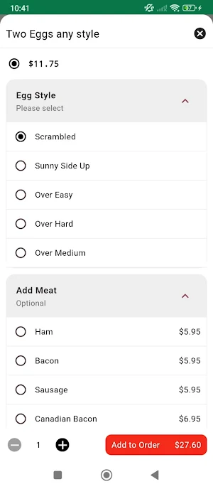 George's Restaurant Screenshot 3