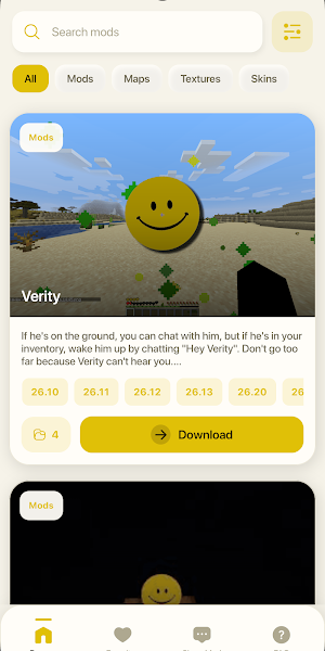 Verity Mod for Minecraft PE Screenshot 0