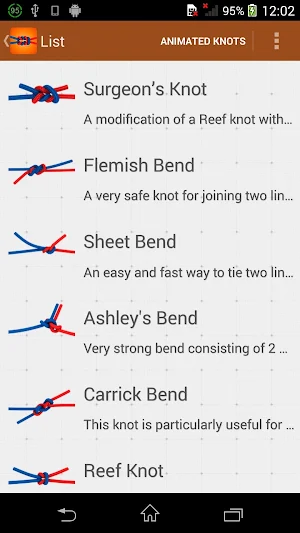 How to Tie Knots - 3D Animated Screenshot 1