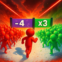 Math Runners: Crowd War