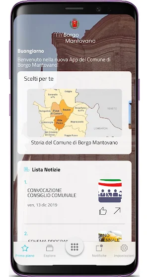 MyBorgoMantovano Screenshot 2