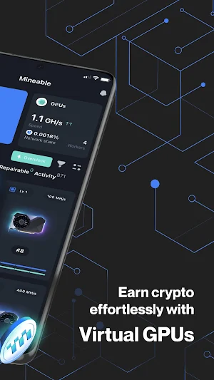 Mineable - Earn Passive Crypto Screenshot 1