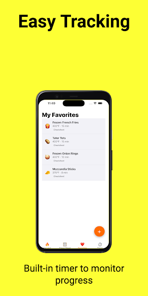 AirCalc Air Fryer Cooking Time Screenshot 1