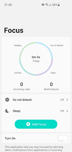 Focus iOS Screenshot 0